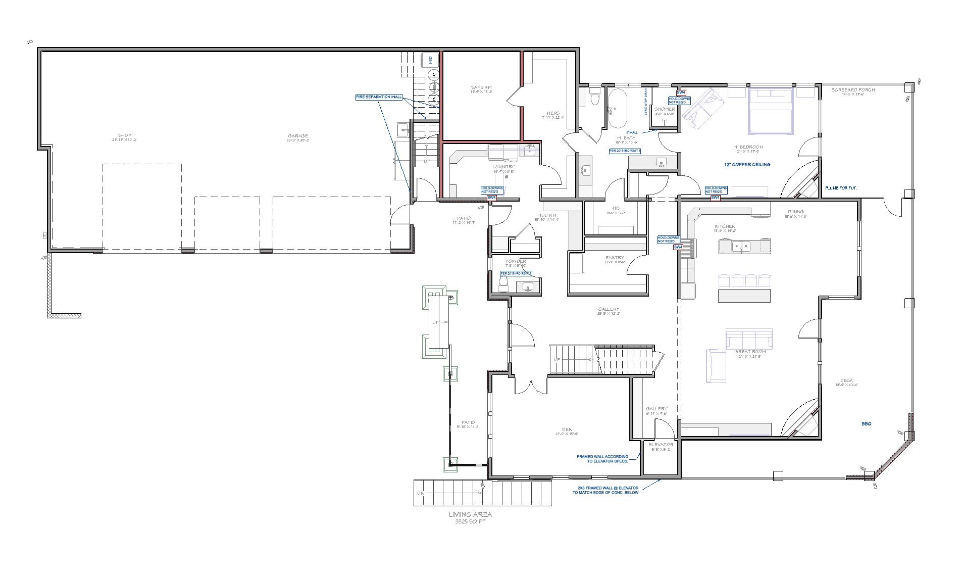The Nasland — main level thumbnail
