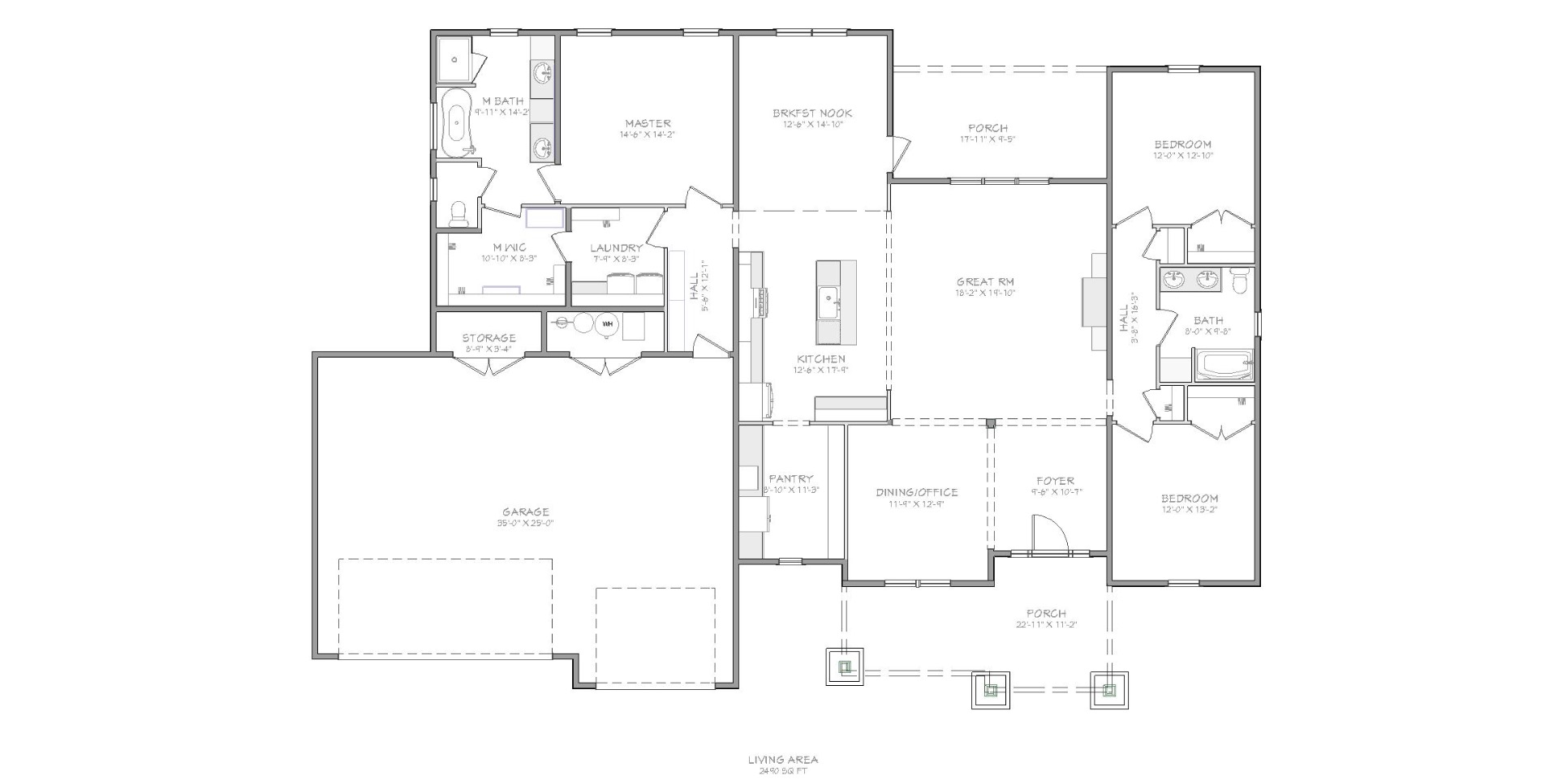 The Emerald — floorplan thumbnail
